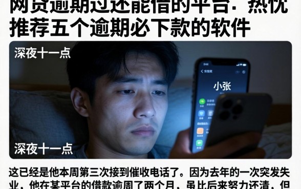 网贷逾期过还能借的平台，热忱推荐五个逾期必下款的软件