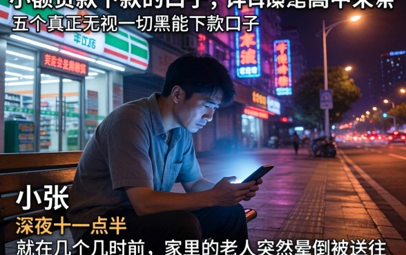 小额贷款下款的的口子，详尽说明五个真正无视一切黑能下款口子