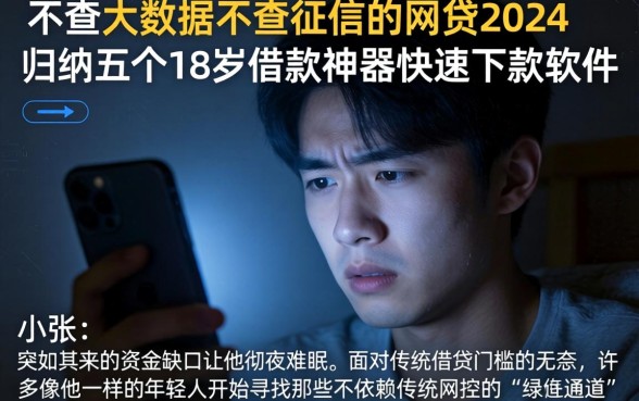不查大数据不查征信的网贷2026，归纳五个18岁借款神器快速下款软件