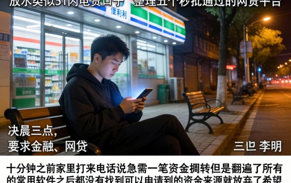 放水类似51闪电贷口子，整理五个秒批通过的网贷平台