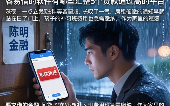 容易借的软件有哪些，汇整5个贷款通过高的平台