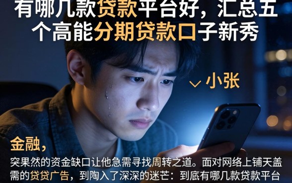 有哪几款贷款平台好，汇总五个高能分期贷款口子新秀