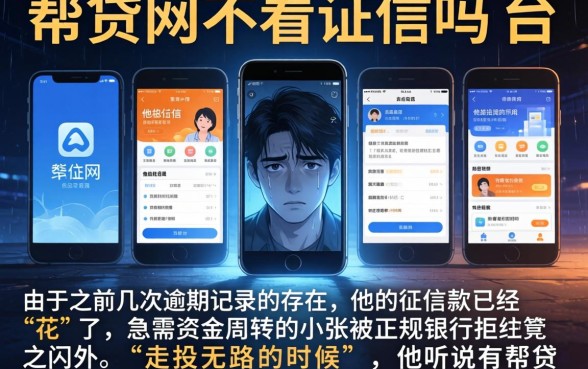 帮贷网不看征信吗，陈列五个贷款不上诚信平台的软件
