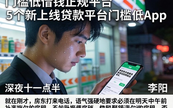 门槛低的借钱正规平台，遴选5个新上线贷款平台门槛低app