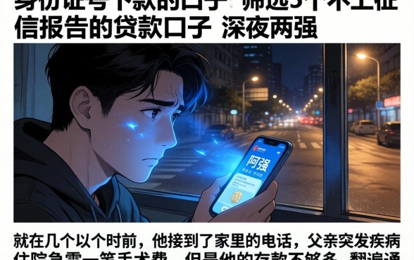 身份证号下款的口子，筛选5个不上征信报告的贷款口子