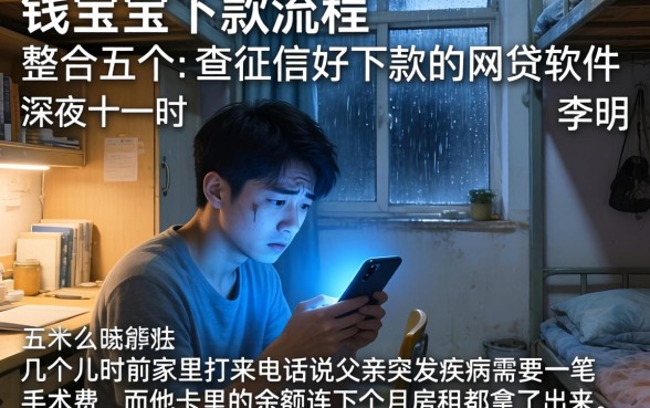 钱宝宝下款流程,整合五个不查征信好下款的网贷软件