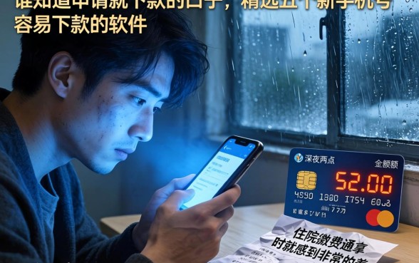 谁知道申请就下款的口子，精选五个新手机号容易下款的软件