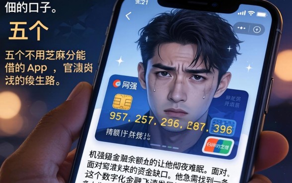 机审分期好下款的口子,详细阐述五个不用芝麻分能借的app