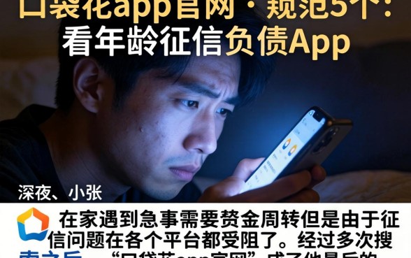 口袋花app官网，规整5个不看年龄征信负债的app