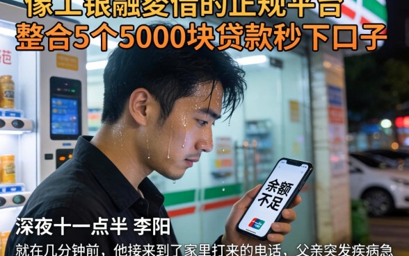 像工银融e借的正规平台，整合5个5000块贷款秒下口子