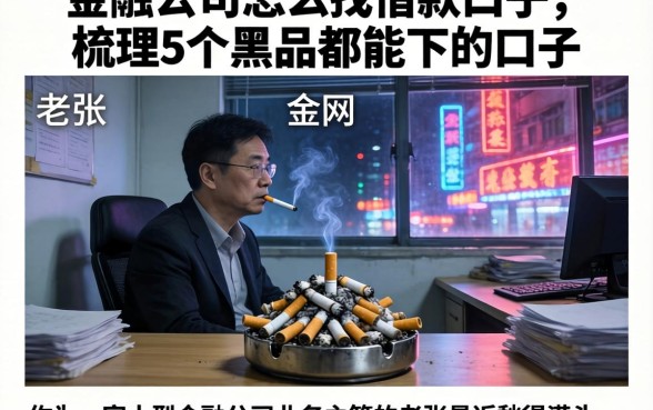 金融公司怎么找借款口子，梳理5个黑户都能下的口子