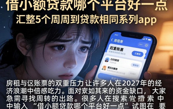 借小额贷款哪个平台好一点，汇整5个周周到贷款相同系列的app