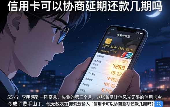 信用卡可以协商延期还款几期吗，陈列5个无视黑白百分百下款的借款软件