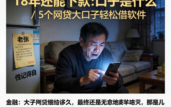 18年还能下款的口子是什么，细致阐述5个网贷大口子轻松借软件