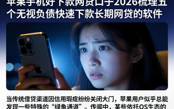 苹果手机好下款的网贷口子2026,梳理五个无视负债快速下款长期网贷的软件
