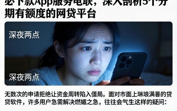 必下款app服务电联，深入剖析5个分期有额度的网贷平台