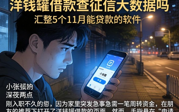 洋钱罐借款查征信大数据吗，汇整5个11月能贷款的软件