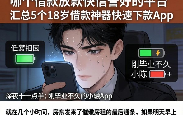 哪个借款放款快信誉好的平台，汇总5个18岁借款神器快速下款app
