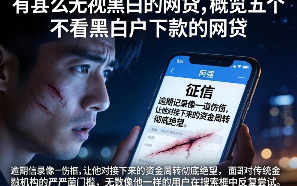 有甚么无视黑白的网贷，概览五个不看黑白户下款的网贷