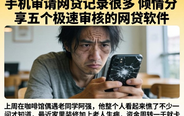 手机审请网贷记录很多,倾情分享五个极速审核的网贷软件