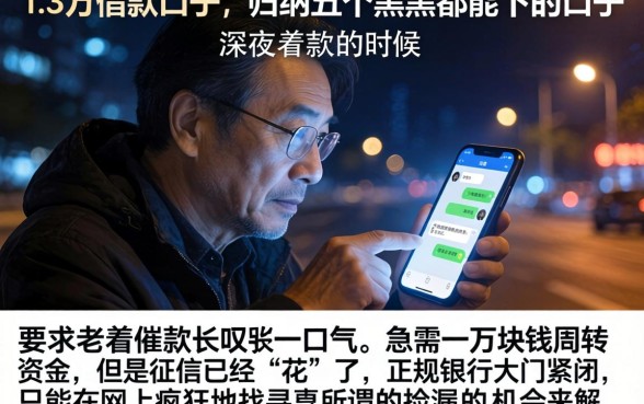 1-3万借款口子，归纳五个黑户都能下的口子