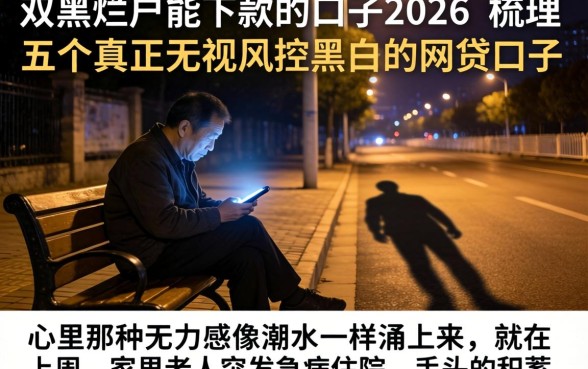 双黑烂户能下款的口子2026，梳理五个真正无视风控黑白的网贷口子