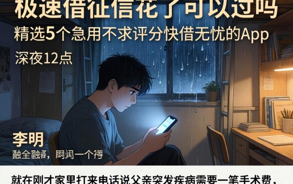 极速借征信花了可以过吗,精选5个急用不求评分快借无忧的app