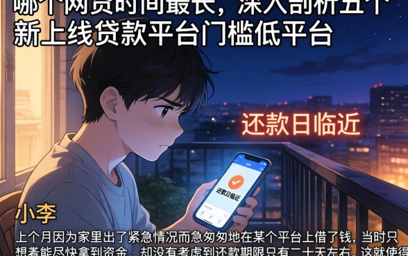 哪个网贷时间最长，深入剖析五个新上线贷款平台门槛低平台