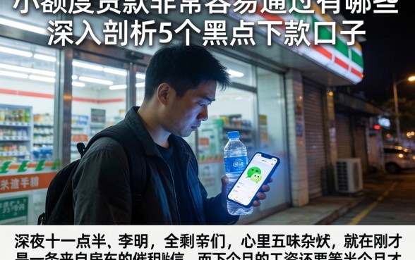 小额度贷款非常容易通过的有哪些，深入剖析5个黑户下款口子