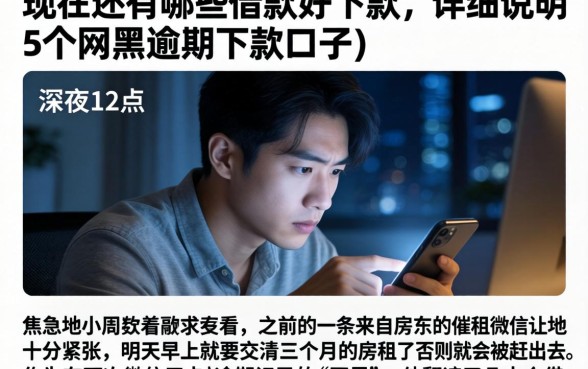 现在还有哪些借款好下款，详尽说明5个网黑逾期下款口子