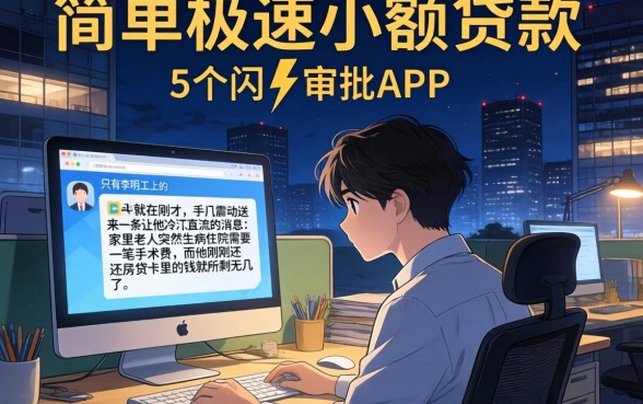 简单极速小额贷款，概括5个闪电审批的app