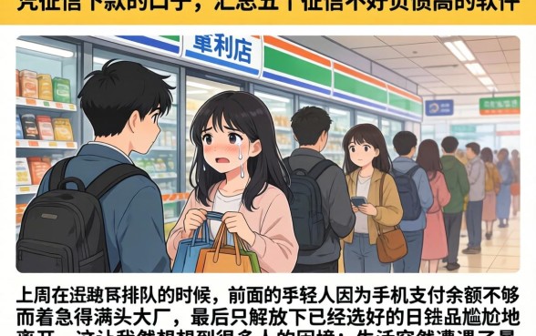 凭征信下款的口子，汇总五个征信不好负债高的软件