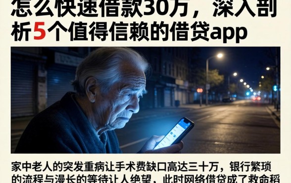 怎么快速借款30万，深入剖析5个值得信赖的借贷app