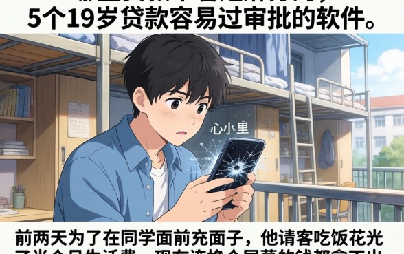 哪些贷款不看芝麻分的，概括5个19岁贷款容易过审批的软件