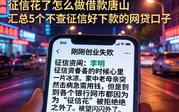 征信花了怎么做借款唐山，汇总5个不查征信好下款的网贷口子