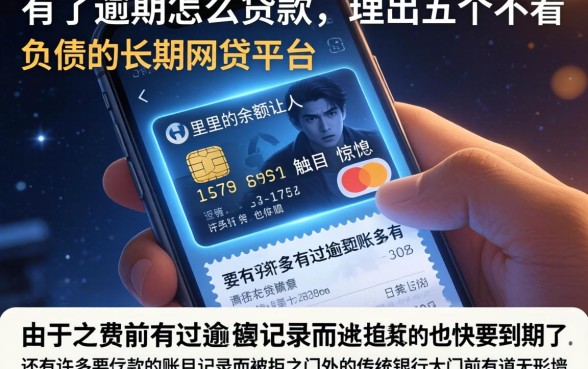 有了逾期怎么贷款，理出五个不看负债的长期网贷平台
