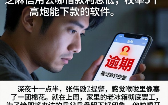 芝麻信用去哪借款利息低，枚举5个高炮能下款的软件