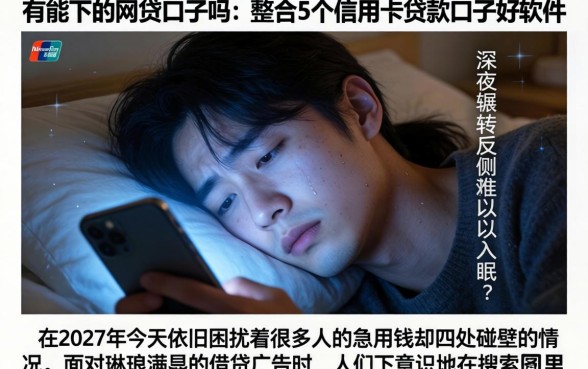 有能下的网贷口子吗，整合5个信用卡贷款口子好软件
