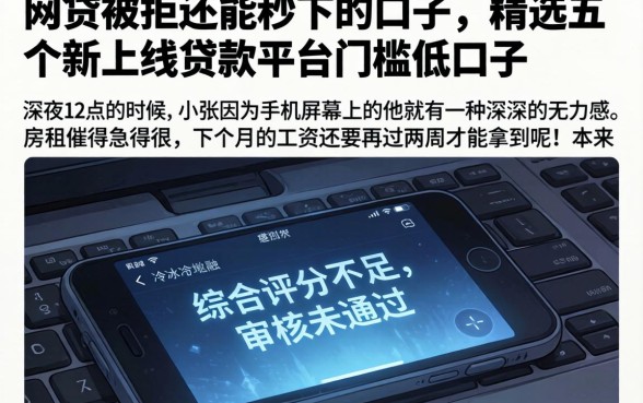 网贷被拒还能秒下的口子，精选五个新上线贷款平台门槛低口子