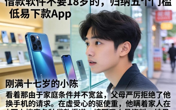 借款软件不要18岁的，归纳五个门槛低易下款app