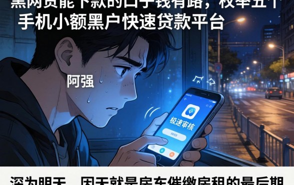 黑网贷能下款的口子钱有路，枚举五个手机小额黑户快速贷款平台