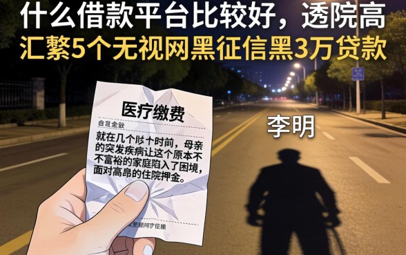 什么借款平台比较好通过率高,汇整5个无视网黑征信黑3万贷款