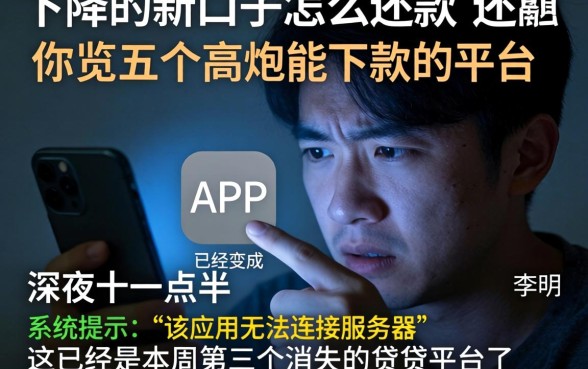 下架的新口子怎么还款，概览五个高炮能下款的平台