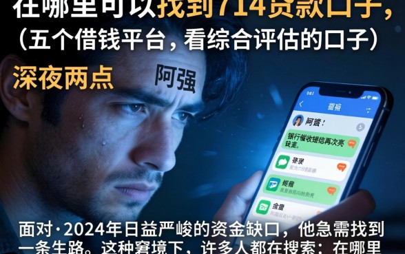 在哪里可以找到714贷款口子，细致阐述五个借钱平台不看综合评估的口子