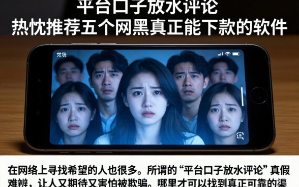 平台口子放水评论，热忱推荐五个网黑真正能下款的软件