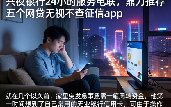 兴业银行24小时服务电联，鼎力推荐五个网贷无视不查征信app