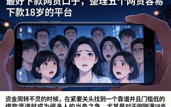 最好下款的网贷口子，整理五个网贷容易下款18岁的平台