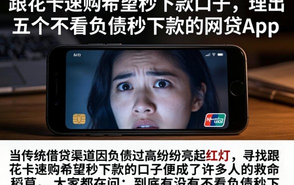 跟花卡速购希望秒下款的口子,理出五个不看负债秒下款的网贷app