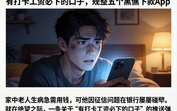 有打卡工资必下的口子，规整五个黑户下款app