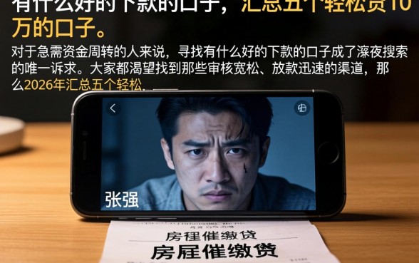 有什么好的下款的口子，汇总五个轻松贷10万的口子